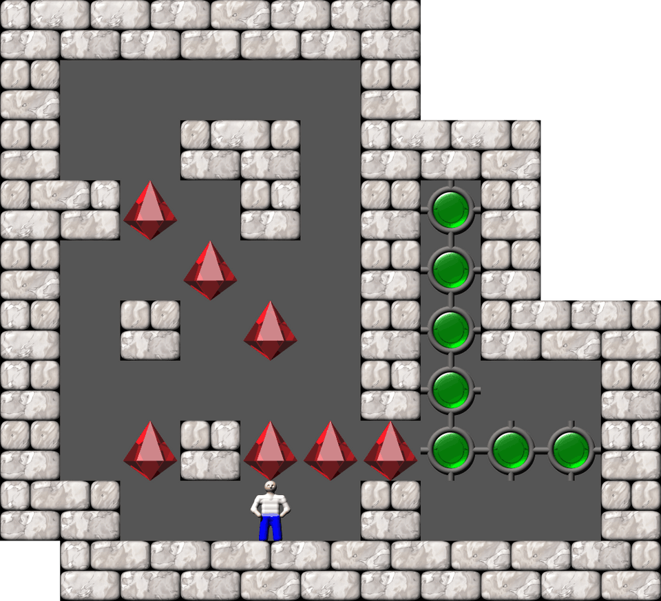 Sokoban Mass Remodel level 785